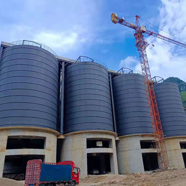 武汉骨料钢板仓建造施工周期从规划到竣工的每一步
